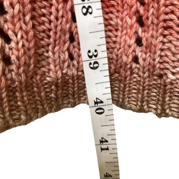 Modcloth The Last Summer Sunset Multicolor Longline Cardigan Granny Beachy Small - Picture 6 of 9